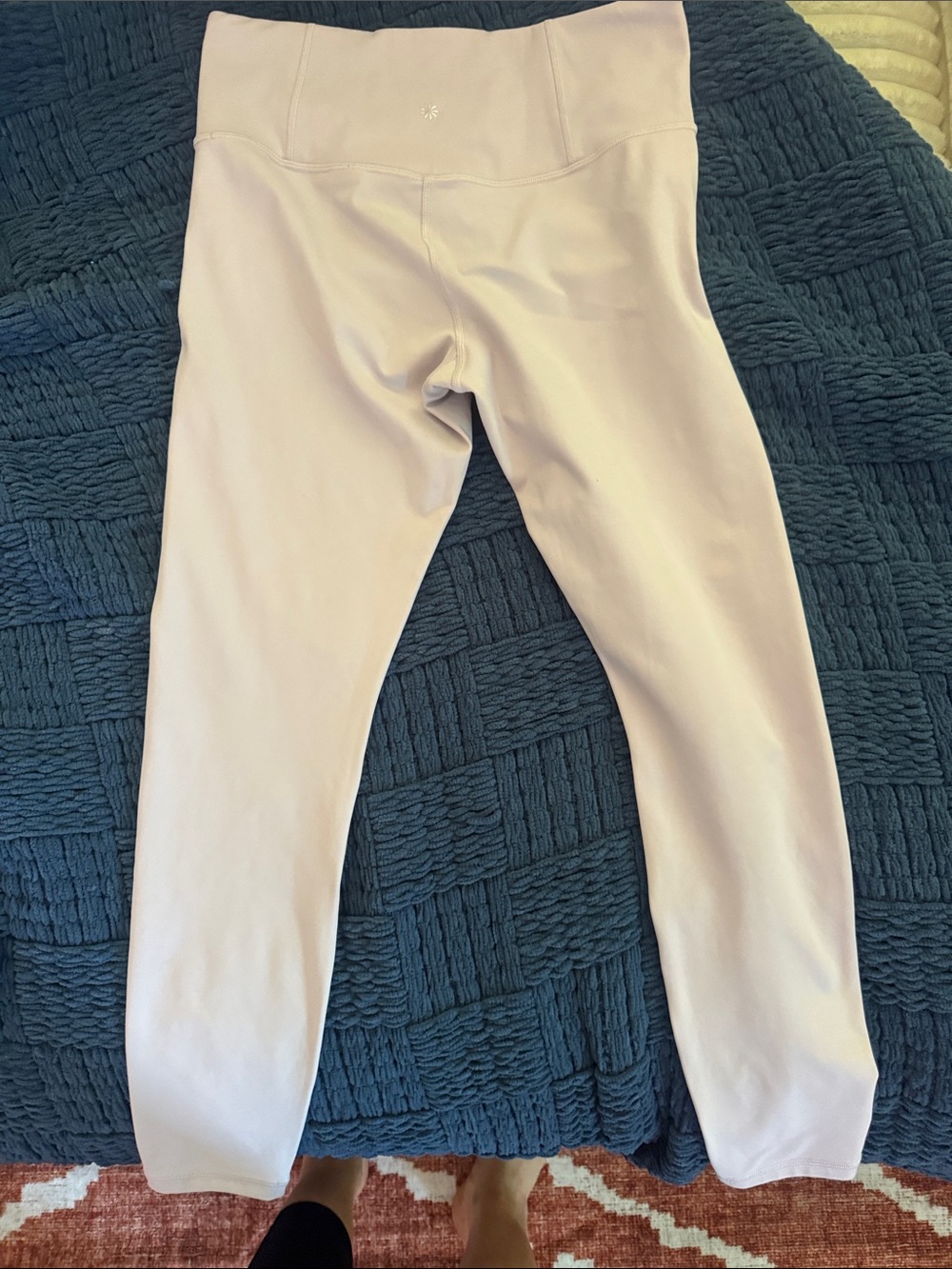Athleta Pale Lavender High-Rise Leggings